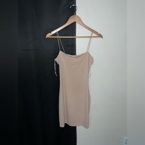 Cream colored mini dress